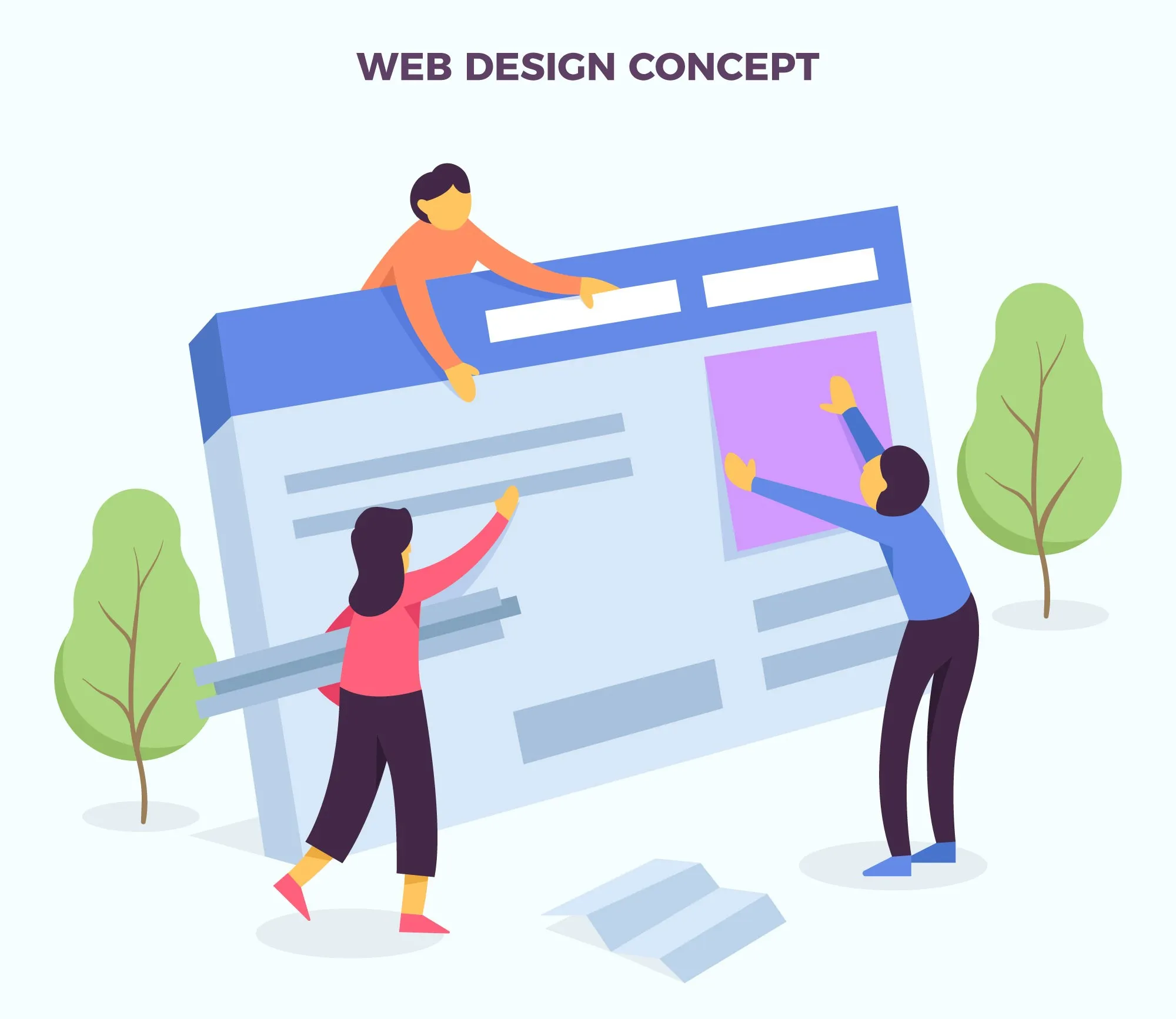 خدمات طراحی سایت شخصی اصفهان